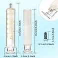 thumbnail image 4 of Gufastoe 1 Pack Glass Syringes with Caps 50cc/ml for Lab Laboratory, 4 of 4