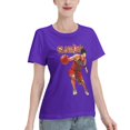 thumbnail image 2 of T-Shirt Basique à Manches Courtes pour Femmes Slam Dunk Rukawa Érable, 2 of 6