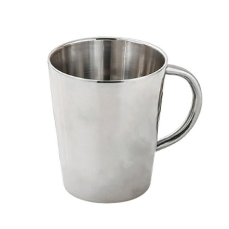 

Bluelans kitchen Double-layer Water Cup Stainless Steel Beer Mug Heat Insulation Home Drinkware