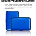 thumbnail image 3 of Vorkoi RFID Blocking Credit Card Protector Aluminum ID Case Hard Shell Business Card Holders Metal Wallet for Men or Women, 3 of 7