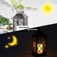 thumbnail image 4 of Farol solar, Farol solar con efecto de luz de vela, Lámpara solar para decoración de jardín al aire libre, Farol solar de jardín en óptica de vela Xemadio LN-1805, 4 of 6