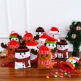 thumbnail image 3 of 12 PCS Bolsas de Navidad Bolsas de regalo para decoraciones de dulces, muñeco de nieve, Papá Noel, ciervo, pingüino Xemadio WLJ-2426, 3 of 5