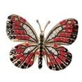 thumbnail image 4 of Miulika Butterfly Car Vent Clips Car Interior Decor Universal Car Diffuser Vent Clip Red Red Black, 4 of 9