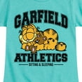 thumbnail image 3 of Garfield - Sleeping Athletics - Toddler & Youth Girls Short Sleeve Graphic T-Shirt, 3 of 5
