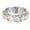 colour-D, variant on TIMIFIS Rings Knuckle Stacking Rings Zircon Filled Twisted Wide Face Ring S925 Women's Ring Size 6-10 Rings for Women;Teen Girls;Man ummer