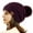 Purple, variant on REDESS Women's Acrylic Winter Pom Pom Beanie Hat, Black, One Size