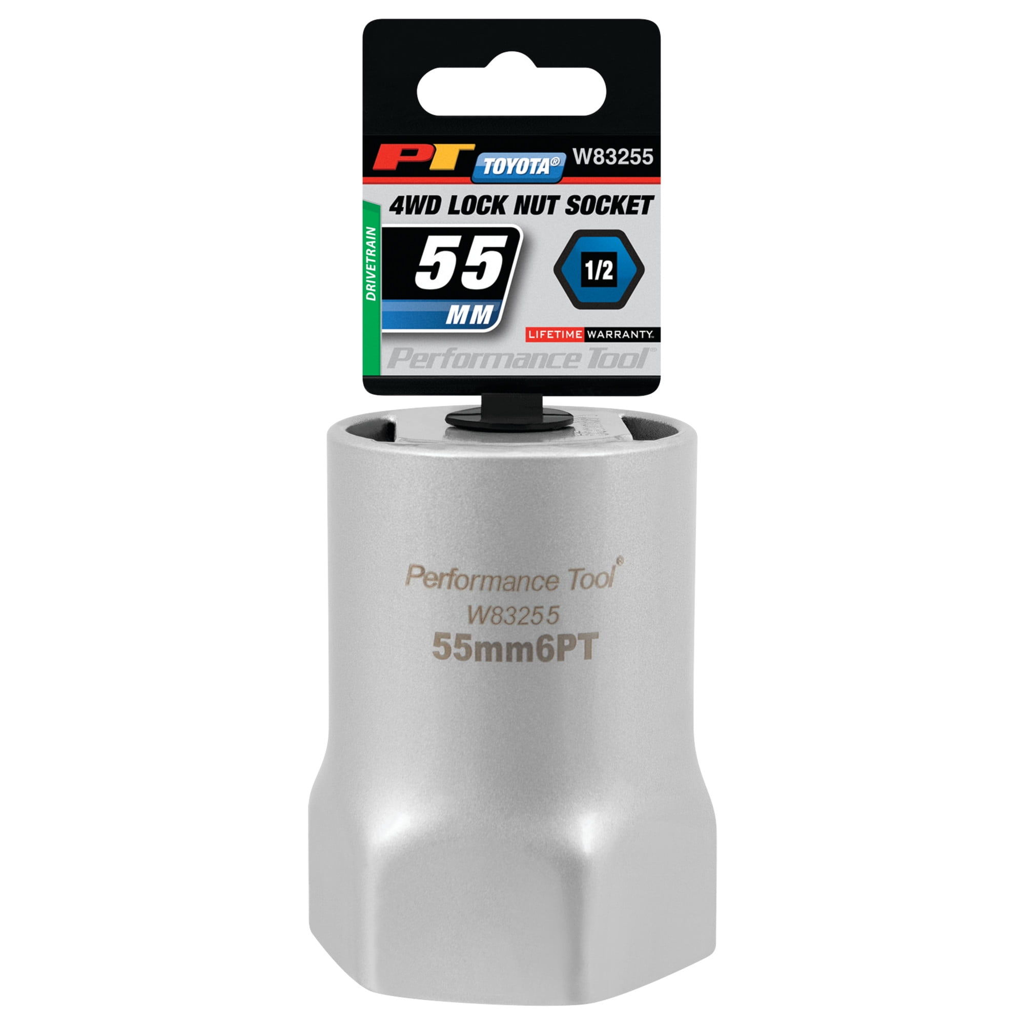 その他 RT-50807 Performance Tool W83255 Toyota 1/2-Inch Drive Hex Lock Nut Socket