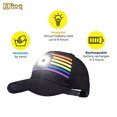 thumbnail image 2 of Gorra de béisbol LED Roq Innovation con faros delanteros para hombre y mujer, 2 of 7