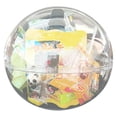 thumbnail image 3 of Bolas de adorno navideñas Decoraciones navideñas Bola hueca transparente alta redonda Bola colgante transparente Manualidades de bricolaje para, 3 of 5