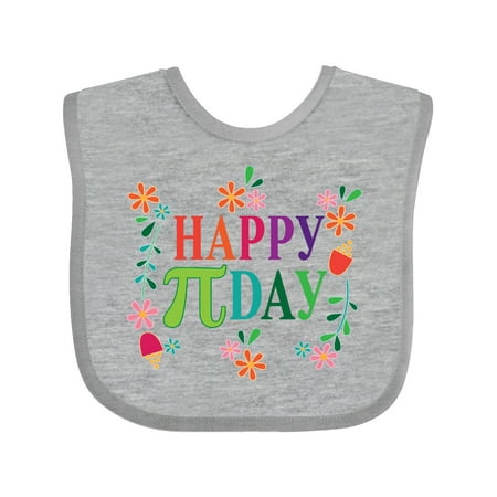 

Inktastic Happy Pi Day Girls Gift Baby Girl Bib