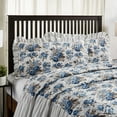 thumbnail image 5 of VHC Brands Annie Blue Floral King Sham 21x38, 5 of 7
