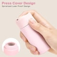 thumbnail image 2 of KRYVN 5-Pack Travel Toiletry Bottles Set, TSA Approved Leak Proof Silicone Liquid Containers with Clear Bag, 100ml/80ml/50ml Refillable Dispensers for Shampoo Conditioner Lotion, 2 of 12