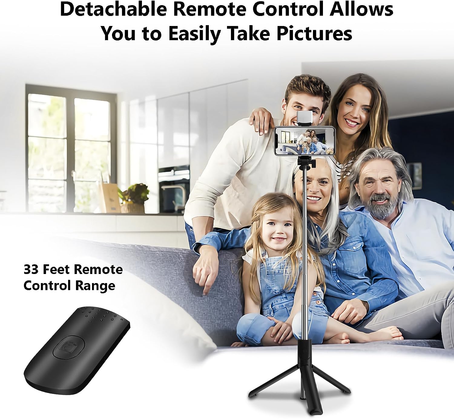 CMYBabee 40-Inch Selfie Stick Tripod with LED Lights photo 5