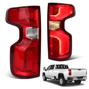 Pair LED Tail Light For 2019-2026 Chevy Silverado 1500 Brake Lamp Left Right