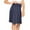 B-1711Navy, variant on MEZZALL Kids School Skirt For Back To School Season A-Line Skirt With Shorts Inside Summer Girl Style Tie Solid Color Half Skirt Two Layer Shorts Cute Child Clothes