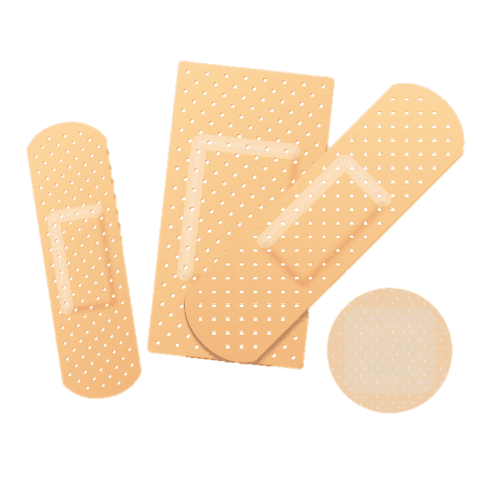 Dealmed Adhesive Bandage Assorted Variety Pack, Sterile, Breathable, Non-Stick Pad, 280/Box, 12 Pack