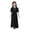 Black, variant on Girls Dresses Elegant Long Sleeve Maxi Teen Casual Party Comfortable Outfit Green Dress Size 2-3 Y