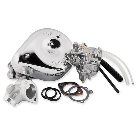 Twin Cylinder Engine - S&S Cycle Shorty Super E Carburetor Kit - Twin Cam Engines 11-0450
