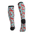 thumbnail image 2 of Bixox Watermelon Print Compression Socks,Compression Socks Women & Men Circulation for Medical,Running,Athletic, 2 of 7
