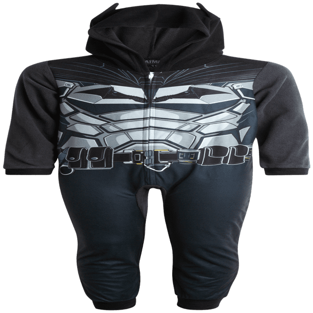 Combinaison une-Pièce pour Garçons - Costume en Molleton Cosplay Vêtements de Nuit Pyjamas le Croisé à Capuche (4-10)