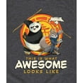 thumbnail image 3 of Kung Fu Panda 4 - This Is What Awesome Looks Like - Toddler And Youth Short Sleeve Graphic T-Shirt, 3 of 5