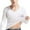 White, variant on COSFO Long Sleeve Mens Shirts Crew Neck Casual White Warm Pullover Solid T Shirts for Man