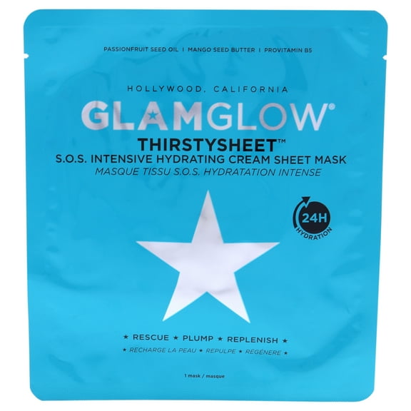 Glamglow Thirstysheet Intensive Hydrating Cream Sheet Mask, 1 Pc Mask