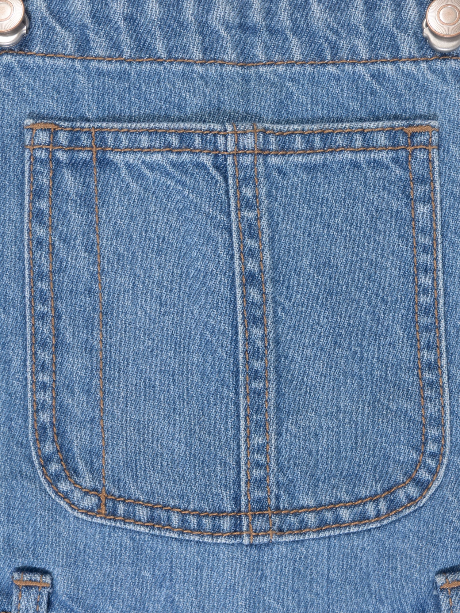 Wonder Nation Girls Denim Overall, Sizes 4-18