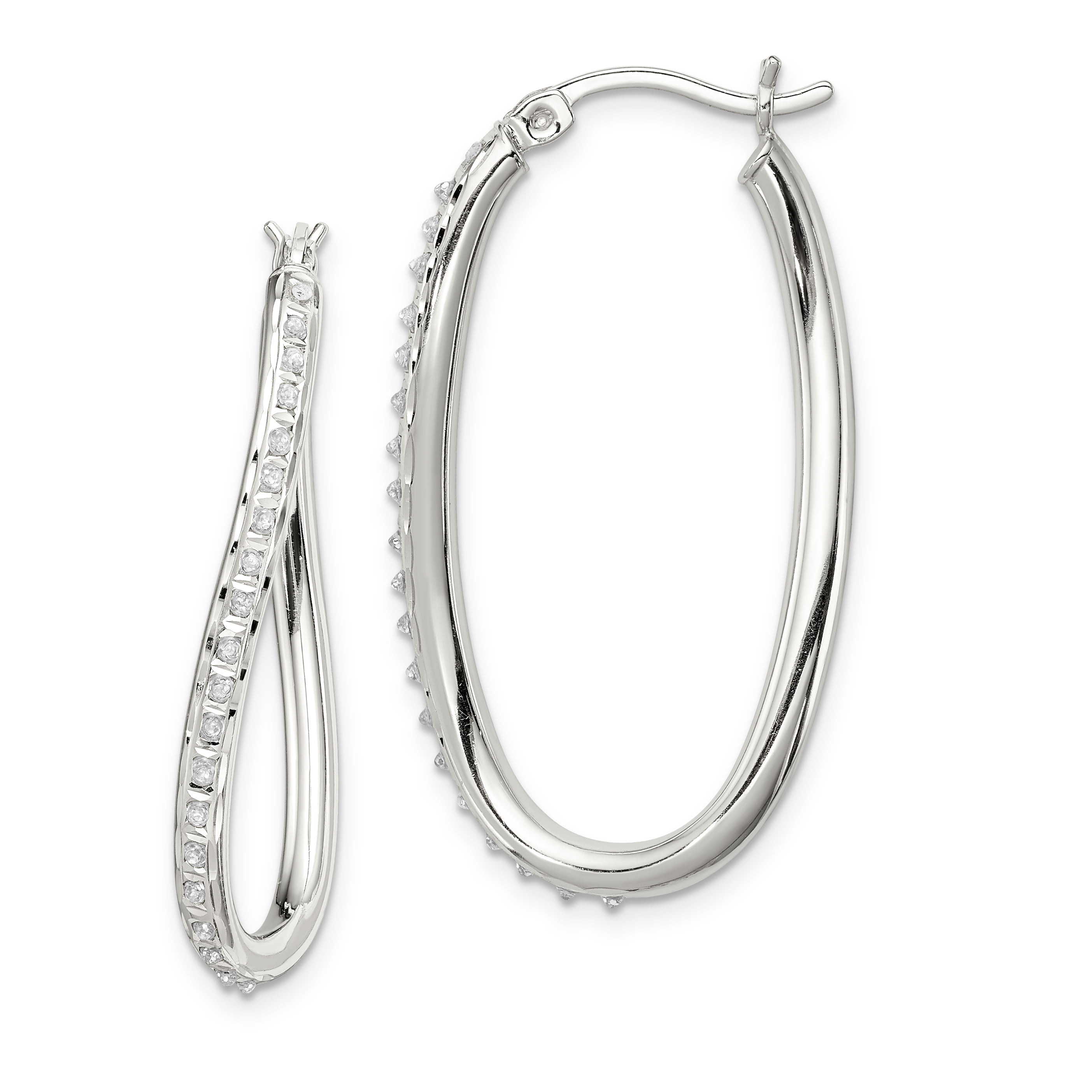 Platinum plated huggie hoops Hole: 18mm jewellery findings 14.7x11.7mm silver lever back earrings with loop real silver earrings