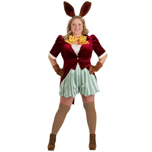 Plus Size Trendy March Hare Costume for Women