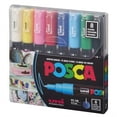 thumbnail image 2 of POSCA 8-Color Paint Markers, Extra-Fine Point, Assorted Colors, 8 Count, 2 of 2
