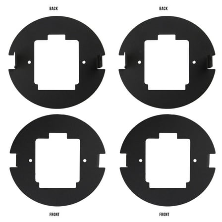 Rigid Industries 07-13 Toyota Tundra / 05-11 Tacoma Front Fog Light D-Series Mount Bracket Kit
