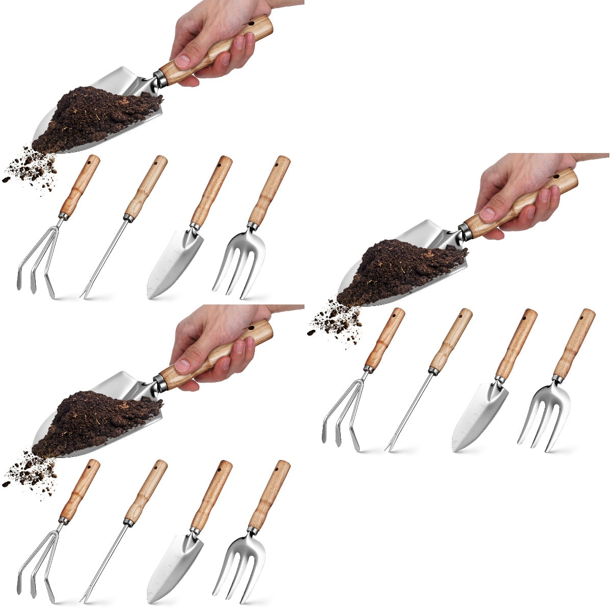 3 Sets  Gardening Tools Set Yard Tools For Gardening Trowel Set Garden Tools Outdoor Gardening Gifts