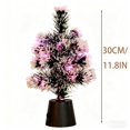 thumbnail image 3 of WMQPNNS Made in Canada 30Cm Snowflake Fiber Battery Operated Led Light Mini Desktop Holiday, 3 of 6