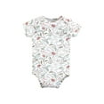 thumbnail image 3 of Hudson Baby Short Sleeve Bodysuits, 5-Pack, Newborn- 24 Months, 3 of 7