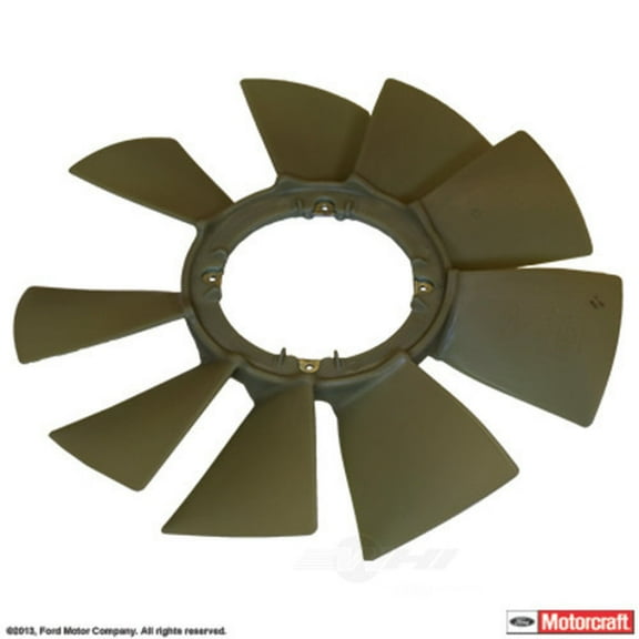 Motorcraft YA-265 Engine Cooling Fan Blade Fits select: 2011-2023 FORD F250, 2011-2023 FORD F350