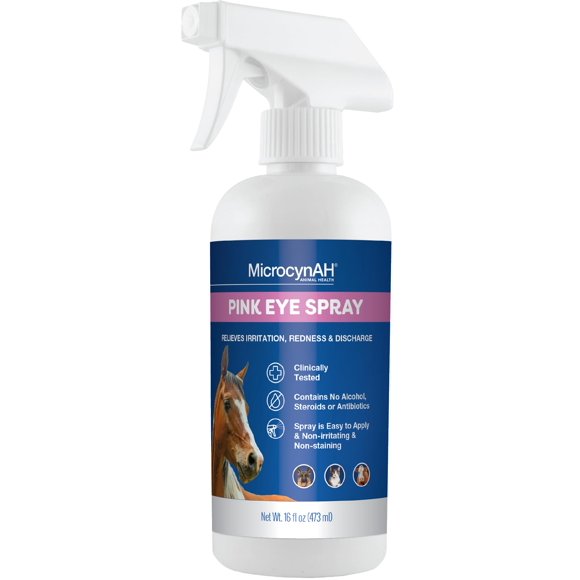 Spray para ojos Manna Pro MicrocynAH para ojo rosado 473 ml