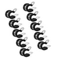 thumbnail image 6 of Raindrops 12-Piece Black Rubber Pipe Clamps Set for Professional Plumbing and Industrial Use, 6 of 8