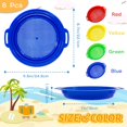 thumbnail image 2 of Juego de 8 juguetes de playa Sand Sifter Sieves OJYUDD para niños (22 x 24 cm), 2 of 7