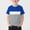 Blue, variant on Boys Short Sleeve Crewneck T-Shirts Kids Casual Color Block Basic Tees Tops 2-13 Years Summer Tshirts for Boys