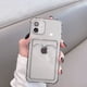 thumbnail image 4 of Funda iPhone 11 con tarjetero TPU transparente, 4 of 5