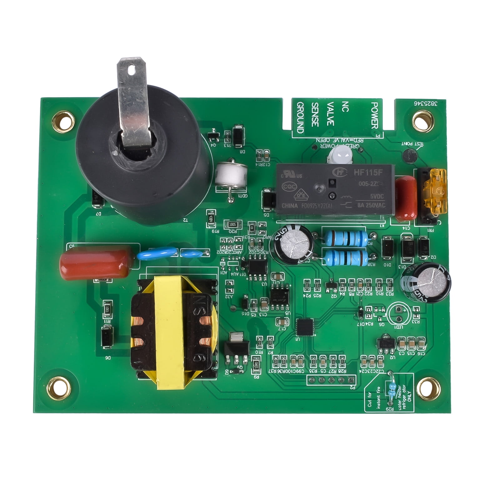 NEWZQ RV Universal Ignitor Board Small Fits 12V DC Refrigerator Water Heater Green 1Pc