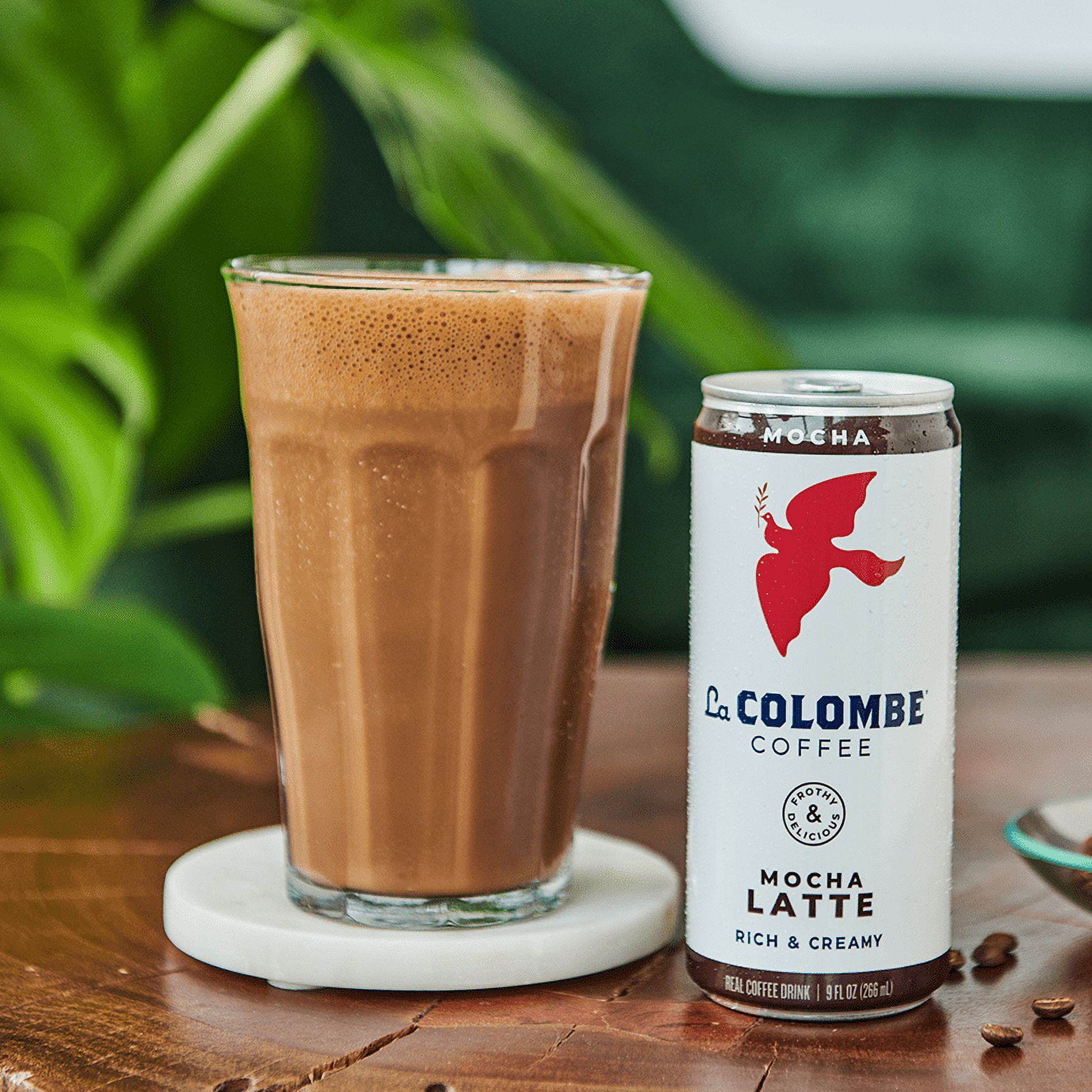 La Colombe Mocha Draft Latte Coffee Drink, 9 fl oz