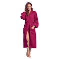 thumbnail image 1 of Luxurious Robe Soft Absorbent Lightweight Long Kimono Waffle Spa Bathrobe for Women, 1 of 4