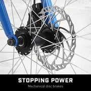 Mongoose Dolomite Adult Fat Tire Mountain Bike, 26-Inch Wheels, Light Blue