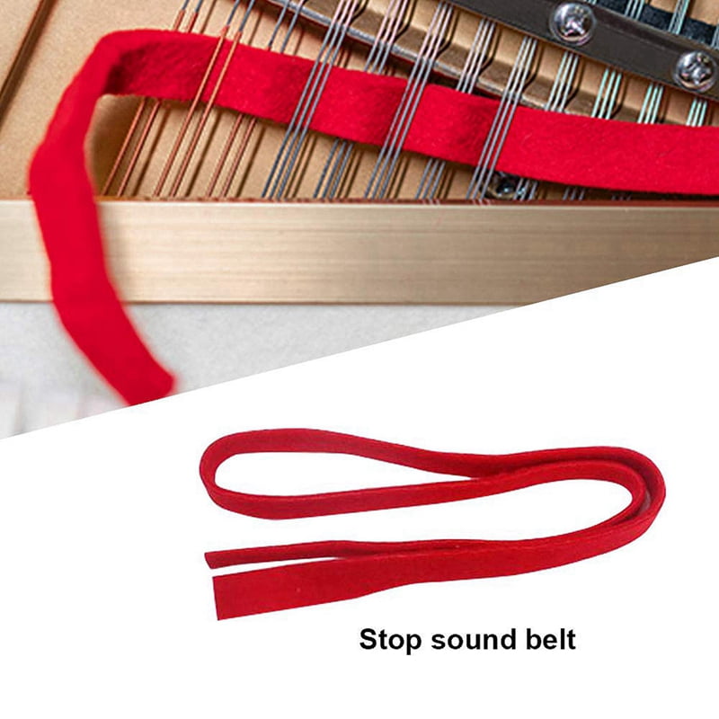 Piano Tuning Kit 32Pcs Professional Piano Tuners Tools Set Wrench Hammer Mute Fork Screwdriver Belt Tweezers Clip