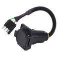 thumbnail image 1 of Adaptador De Cableado Para Remolque, Kit De Conector Para Remolque, Calibre De Cable 18 AWG, Conexión Perfecta, Resistente Al Agua, A Prueba De Polvo, De 4 Pines A 7 Pines Para, 1 of 7
