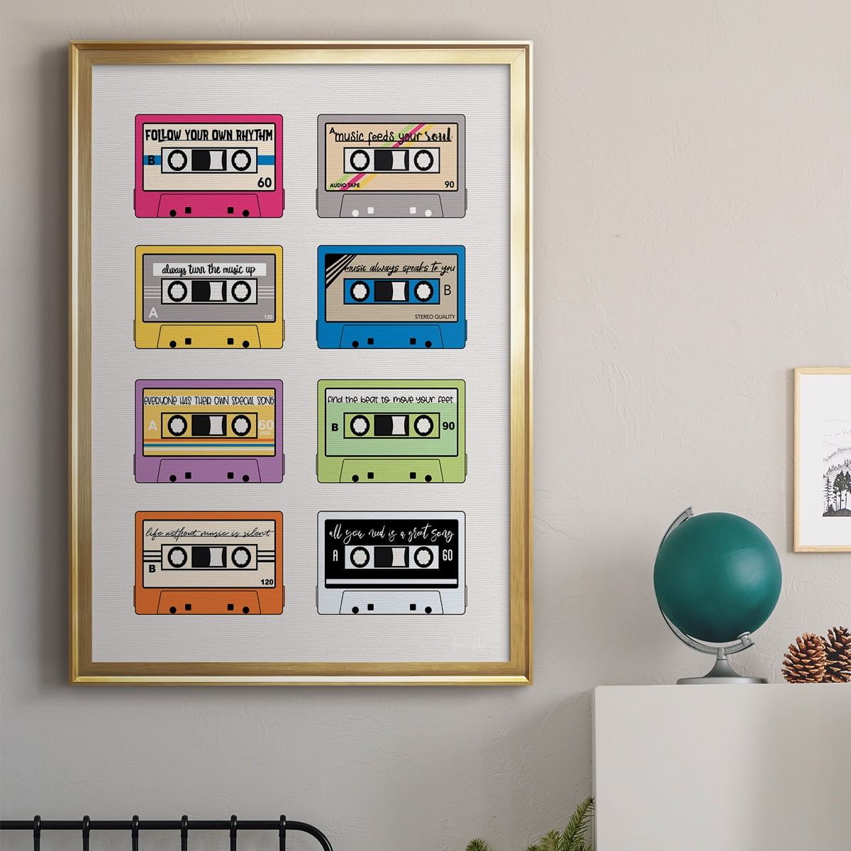 Musical Inspiration Premium Framed Print - Ready to Hang
