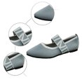 thumbnail image 6 of Shoes for Women,Pretty Ballerinas Balerina Shoes Flat Summer Shoes Girls Comfortable Velvet Shoes Width H Traditional Shoes Elegant Gymnastics Shoes,Walking Shoes(Size:9), 6 of 9
