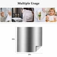 thumbnail image 4 of Dark Grey White Cloth Napkins, Farmhouse Ombre Color Modern Simple Washable and Reusable Dinner Napkins Set of 6, Table Napkin for Kitchen Party Birthday Wedding Hotel Housewarming 20"x20", 4 of 8